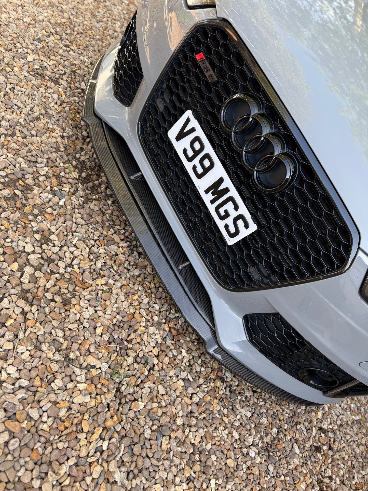 Audi RS6 C7-C7.5 Genuine carbon fibre front splitter