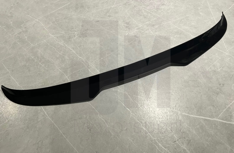 Ford Fiesta MK8 MK8.5 Standard spoiler extensions 2017- 2023 Gloss Black