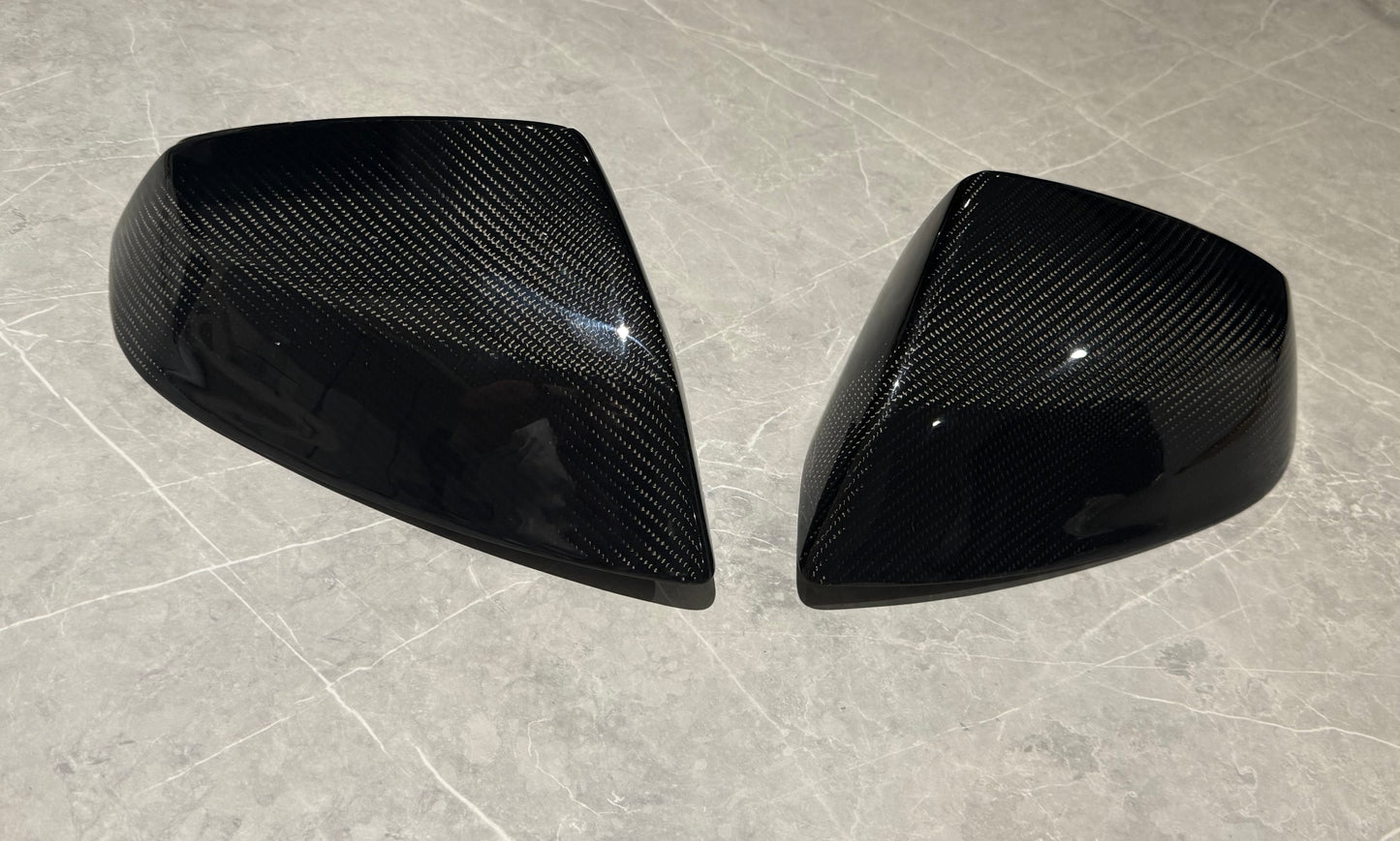 Audi Q5/Q7 genuine carbon fibre wing mirror covers