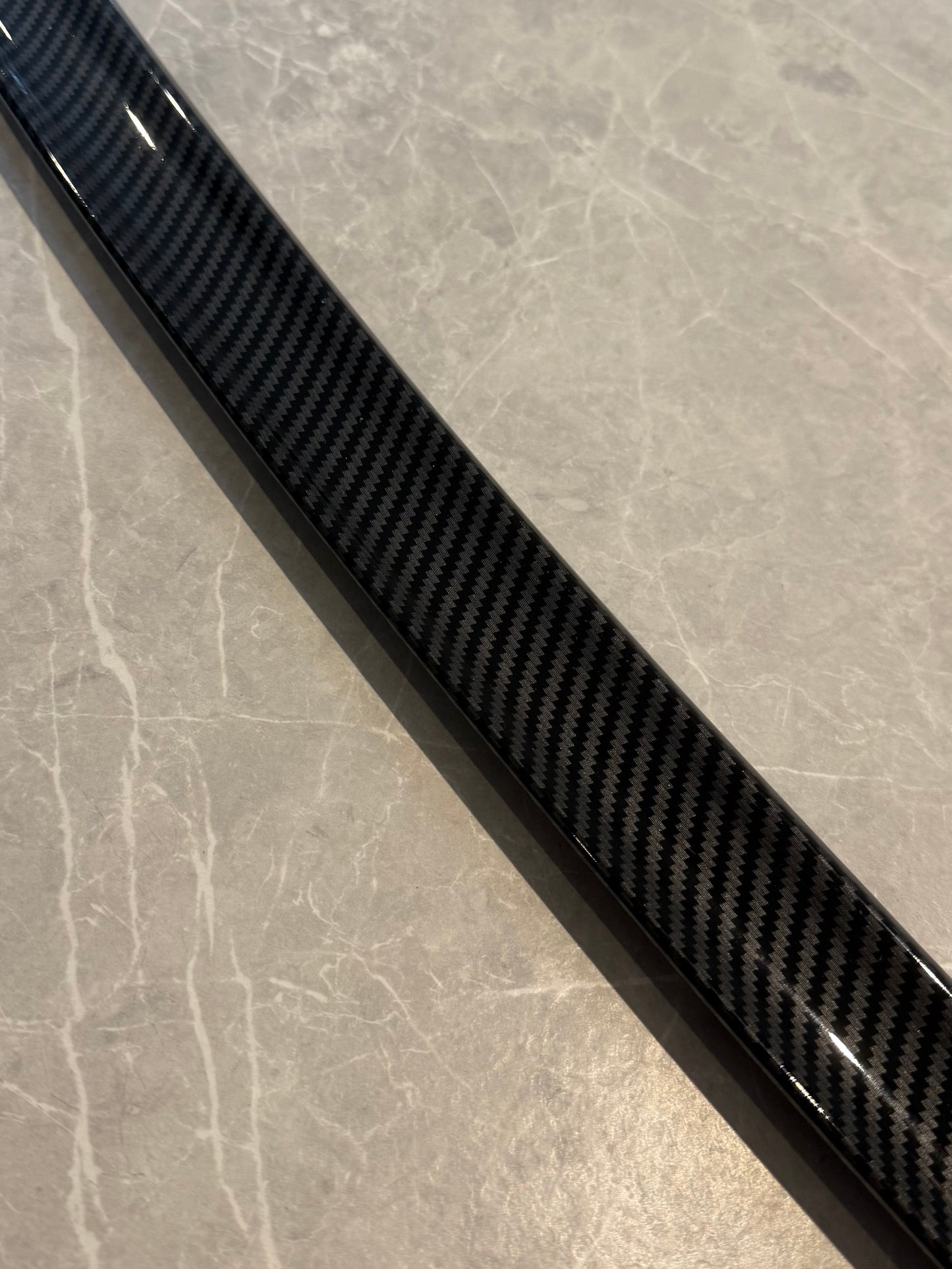 Ford Focus MK3 RS Spoiler lip Dipped carbon fibre 2016-2018
