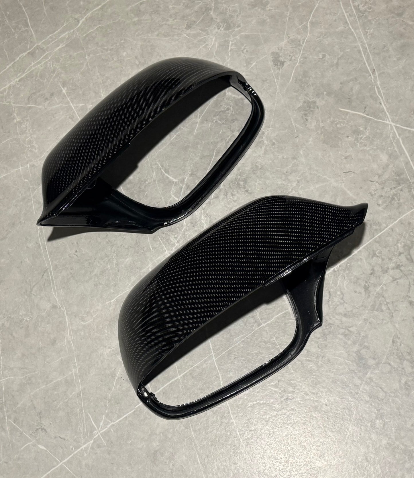 Audi Q5/Q7 genuine carbon fibre wing mirror covers