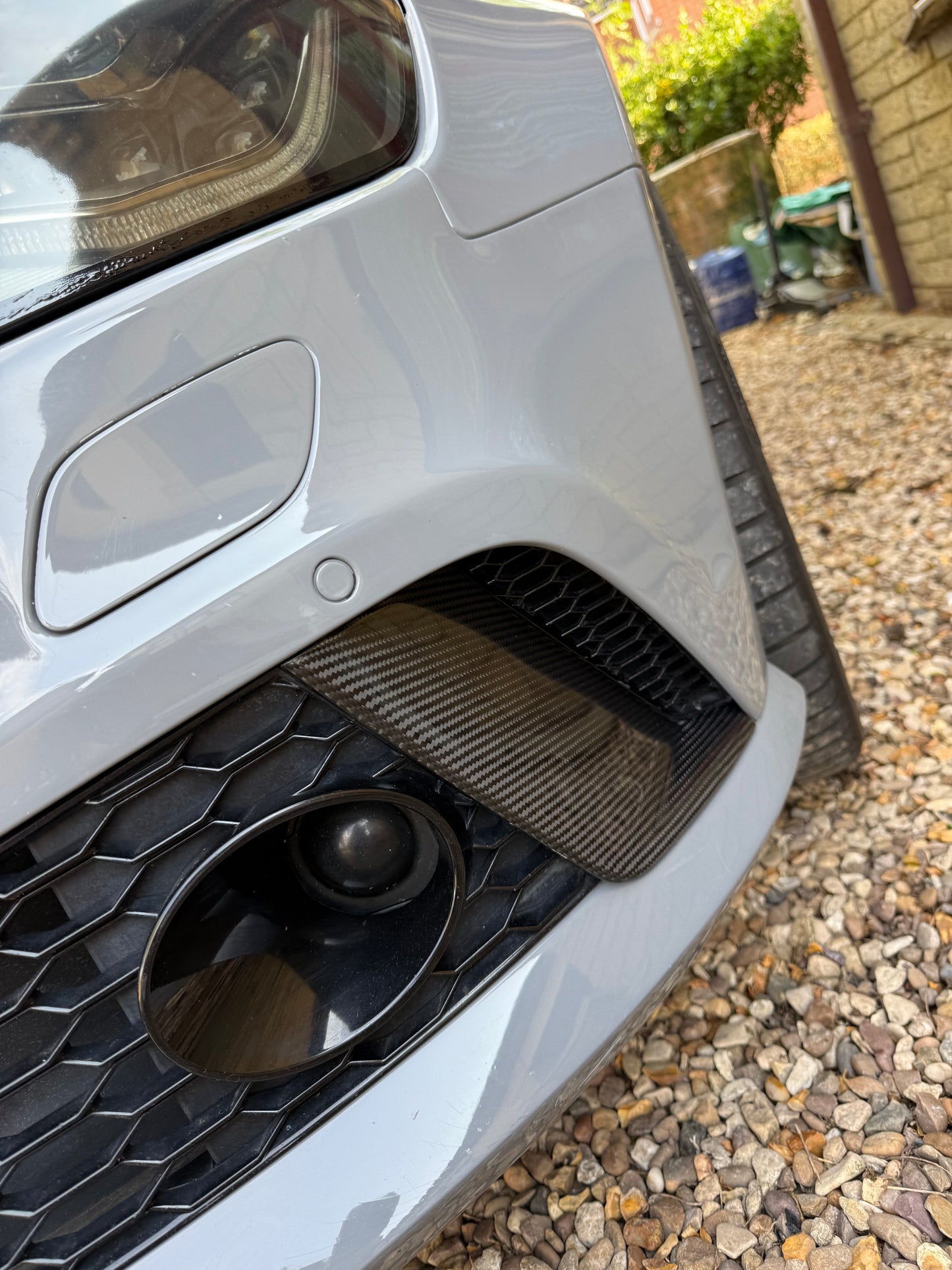 Audi RS6 C7-C7.5 Genuine carbon fibre front grill covers set