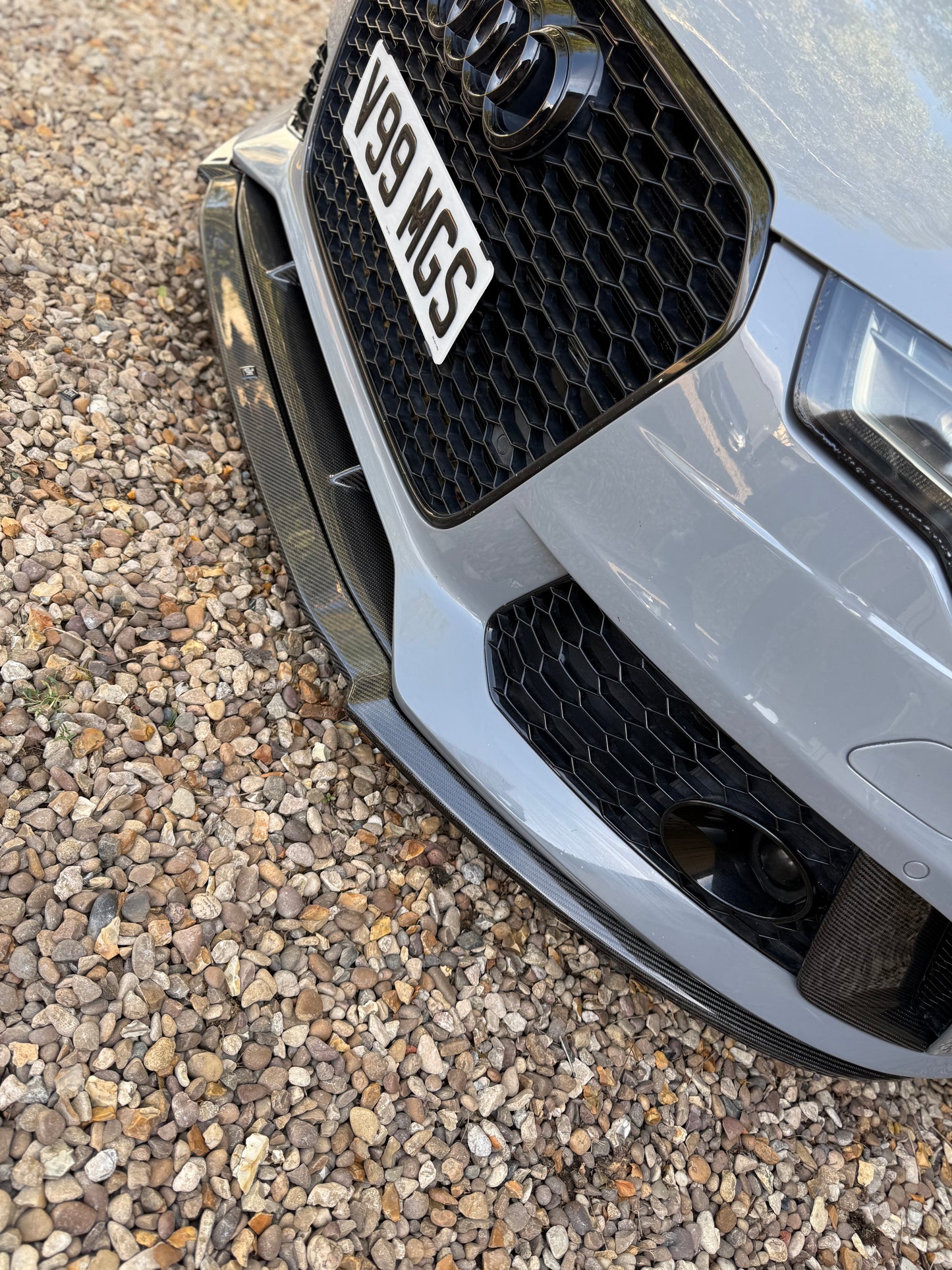 Audi RS6 C7-C7.5 Genuine carbon fibre front splitter