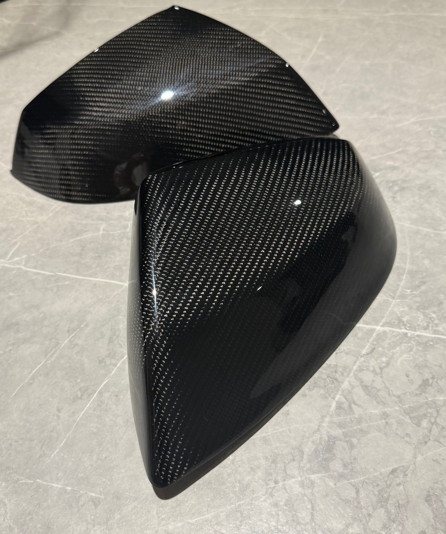 Audi Q5/Q7 genuine carbon fibre wing mirror covers
