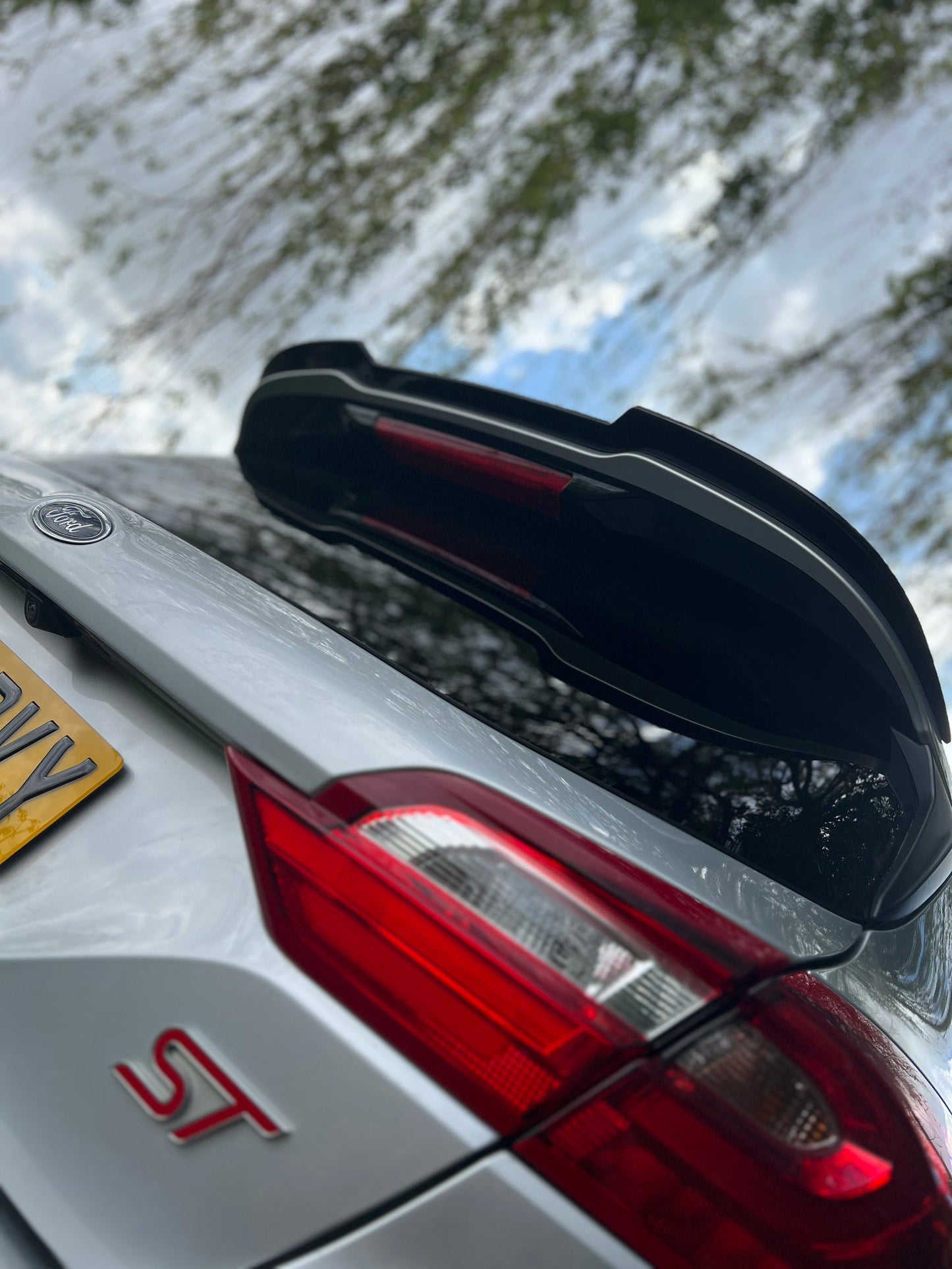 Ford Fiesta MK8 MK8.5 ST spoiler extensions 2017- 2023