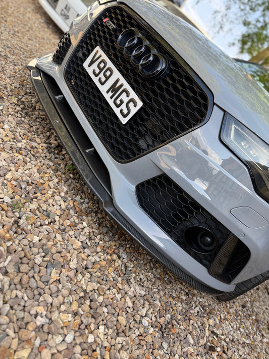 Audi RS6 C7-C7.5 Genuine carbon fibre front splitter