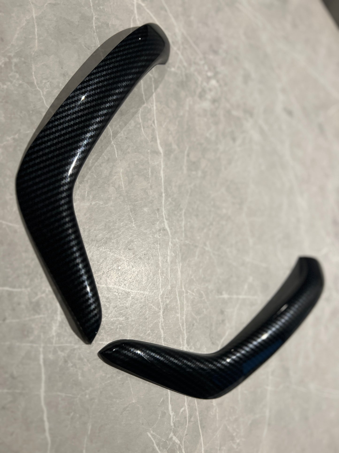 Ford Fiesta MK7 dipped carbon grab handle cover