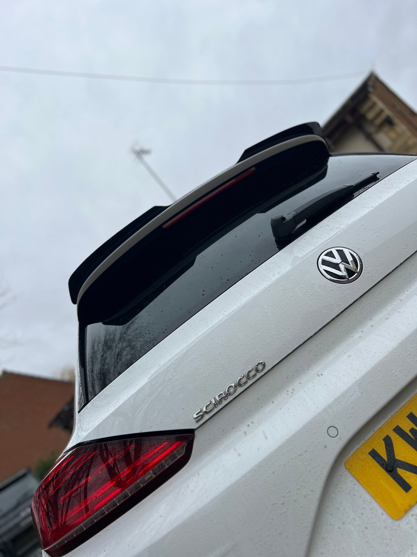 VW Scriocco Spoiler Extension 2014-2018