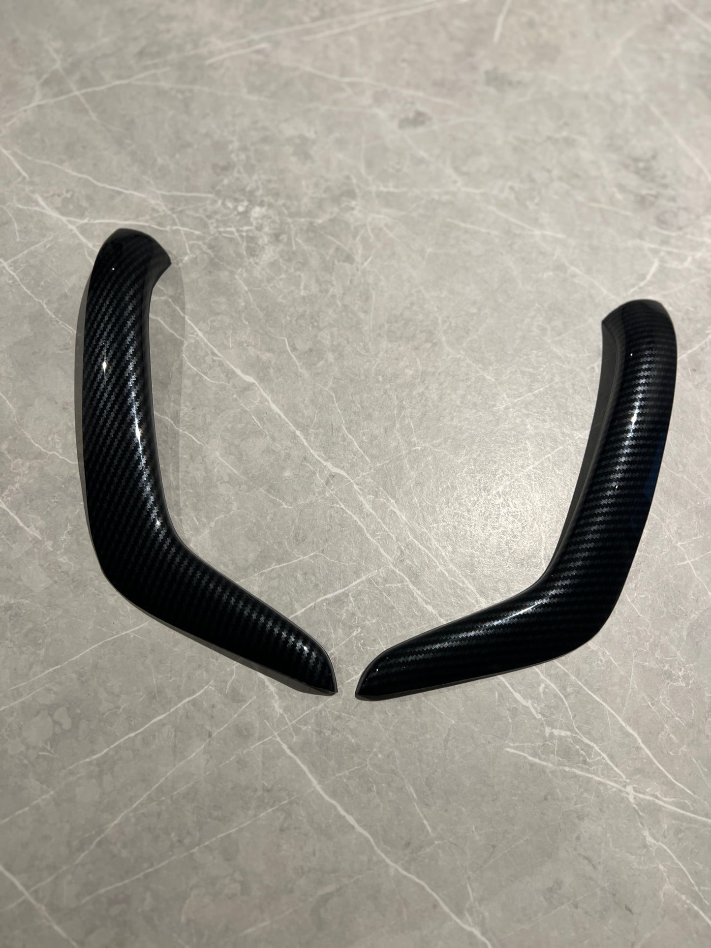 Ford Fiesta MK7 dipped carbon grab handle cover