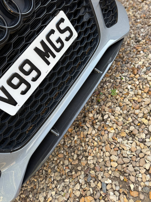 Audi RS6 C7-C7.5 Genuine carbon fibre front lip
